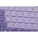 Комплект клавиатура + мышь Acer OCC205 беспроводной USB, 1200 dpi, фиолетовый