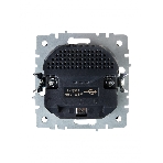 Розетка 1-местная IEK BRITE РЮш10-1-БрШ (BR-R14-16-U21-D21-K37) 16А, с USB A+A 2.1А, с заземлением, с защитными шторками, шампань