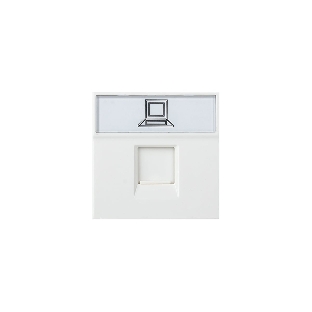 Розетка RJ-45 EKF PROxima, категории 5e (ширина 2 модуля)