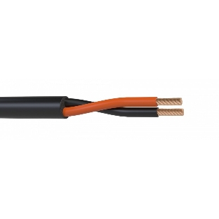 Кабель акустический 50 м, 16 AWG HighFlex, 1.5 мм2, диаметр 7.7мм, медь 84 x 0,15 мм, черный, бухта