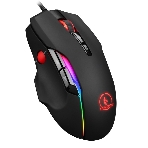 Мышь проводная Jet.A Panteon PS150 черный, 6200 dpi, USB, кнопки - 9