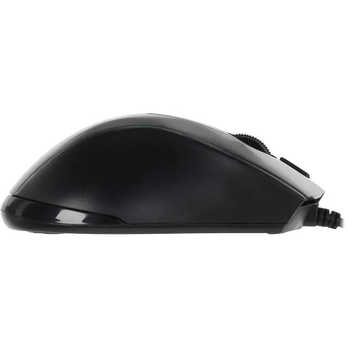 Мышь проводная A4Tech N-500F серый глянец/черный, 1200 dpi, USB, кнопки - 4