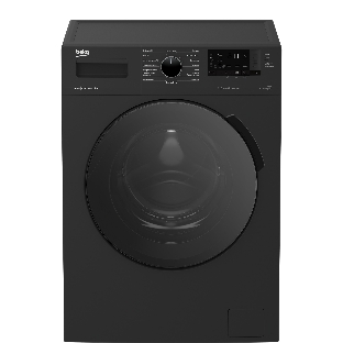 Стиральная машина Beko WSPE 6H612A черный, загрузка фронтальная 6,5 кг, 1200 об/мин., класс: А++