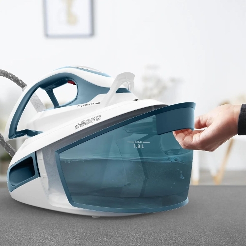Парогенератор Tefal Express Power SV8111E0 темно-лазурный/белый, 2800 Вт, 120 г/мин, 430 г/мин, 1800 мл