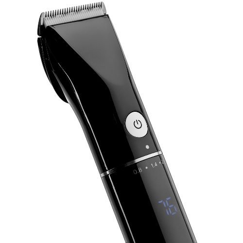 Машинка для стрижки BRAYER BR3400, LED-дисплей, 4 насад, турбо, титан. покр, регу. высоты лезвий