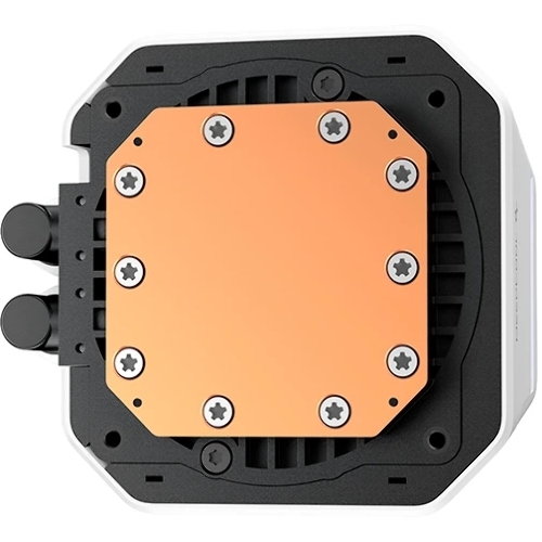 Система жидкостного охлаждения Deepcool LM360 WH ARGb Soc-AM5/AM4/1200/1700/1851 белый 4-pin 19-36dB Al LCD 250W 1729gr Ret (R-LM360-WHDMMC-1)