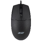 Мышь проводная Acer OMW126 черный, 1200 dpi, USB, кнопки - 3