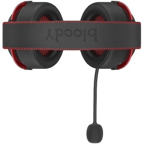 Гарнитура Bloody MR590 Sports Red красный/чёрный, беспроводная + проводная, Bluetooth, до 35 ч