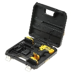 Дрель-шуруповерт DeWalt DCD710D2-QW, 10,8 В, 2 Ач, 24 Нм, щеточный