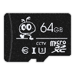 Флеш карта Smartbuy (SB64GbSDCCTV) micro SDXC 064Gb cl10 U3 V30 + адаптер