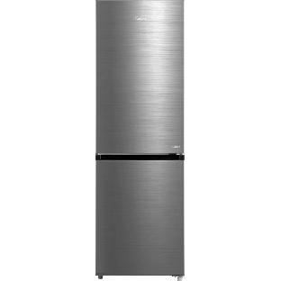 Холодильник Midea MDRB469MGF46I нержавеющая сталь двухкамерный 223/123л морозилка снизу, No Frost