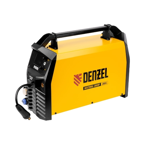Аппарат инвертор. полуавтомат. сварки Denzel MultiMIG-200DP Synergy Double Pulse, 200 А, ПВ 80%
