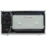 Микроволновая печь Samsung MG23K3515AW/BW белый/черный, 23 л, 800 Вт, переключатели - кнопки, поворотный механизм
