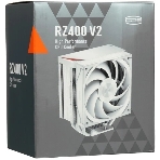 Устройство охлаждения (кулер) PcCooler RZ400 V2 белый 120мм алюминий+медь 2200rpm 32db 4-pin 240W 155мм