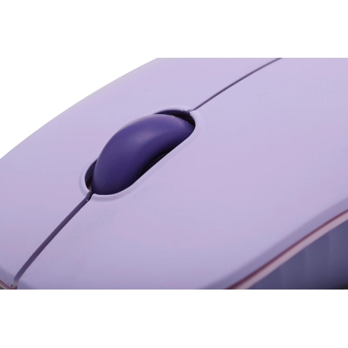 Комплект клавиатура + мышь Acer OCC205 беспроводной USB, 1200 dpi, фиолетовый
