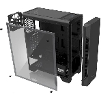 Компьютерный корпус Zalman S3 черный без БП ATX 2x120мм 2xUSB 2.0 1xUSB 3.0 audio bott PSU