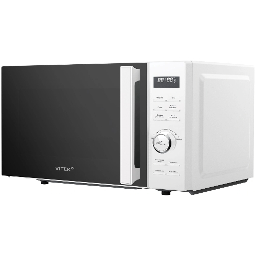 Микроволновая печь Vitek VT-MW1825 белый, 25 л, 900 Вт, переключатели - кнопки, поворотный механизм