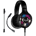 Гарнитура Sven AP-U1100MV чёрный, проводная, USB, подсветка