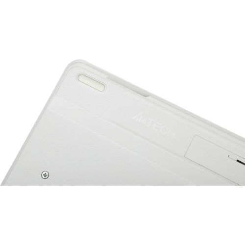 Клавиатура беспроводная A4Tech Fstyler FBK25, USB, Bluetooth/Радиоканал, белый/серый