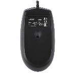 Мышь проводная Acer OMW126 черный, 1200 dpi, USB, кнопки - 3
