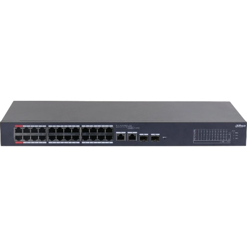 Коммутатор Dahua DH-CS4226-24ET-375, 2×1 Гбит/с Combo + 2×1 Гбит/с SFP, управляемый