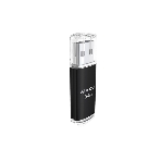 Флешка USB R/W Maxvi MP 64Gb USB 2.0 black, монолит с колпачком, металл + ABS пластик
