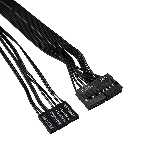 Компьютерный корпус Miditower ExeGate CP-601-UNS500 (ATX, БП UNS500 с вент. 12см, 2*USB, аудио, черный)