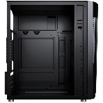 Компьютерный корпус ACD Coffre 104G mATX, Black, CPU 140мм, VGA 245мм, PSU 285мм, 2x3.5INT, 1x2.5INT, 2xUSB 2.0, 1xUSB 3.0, HD Audio, w/o FAN, w/o PSU, TG