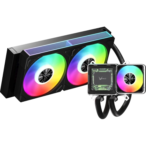 Система жидкостного охлаждения Formula V Line Cryo Wing Digi 240 BK, 240мм, LCD 2.73