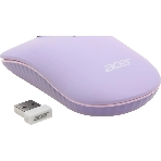 Комплект клавиатура + мышь Acer OCC205 беспроводной USB, 1200 dpi, фиолетовый