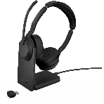 Гарнитура Jabra Evolve2 55 чёрный, беспроводная, Bluetooth, до 18 ч