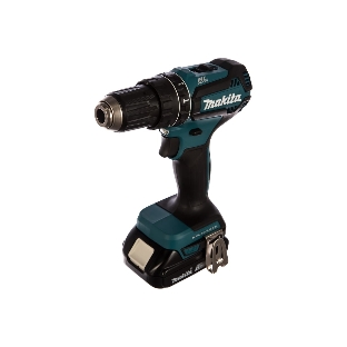 Аккумуляторная дрель-шуруповерт Makita DHP485SYE б\щет, 18В, 2х1.5 А·чLi-ion, БЗП-13мм,0-500\1900об\м, 50\25Нм