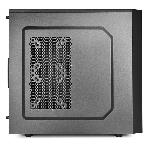 Компьютерный корпус Deepcool TESSERACT BF (DP-CCATX-TSRBFBK), без БП, черно-синий, ATX, видеокарта до 310мм, высота кулера для процессора до 165мм, 7 слотов расширения, 2 отсека 5.25
