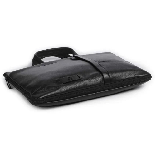 Деловая сумка мужская Piquadro Russel CA4021W137/N с отделением для ноутбука 15.6" черная натур.кожа