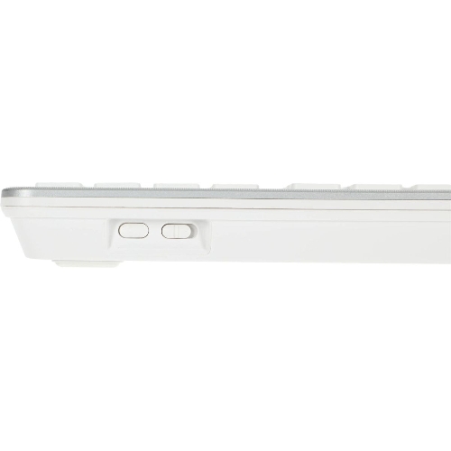 Клавиатура беспроводная A4Tech Fstyler FBK25, USB, Bluetooth/Радиоканал, белый/серый