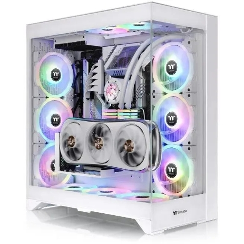 Компьютерный корпус Thermaltake CTE E600MX белый без БП E-ATX 11x120мм 4x140мм 2xUSB 3.0 audio bott PSU
