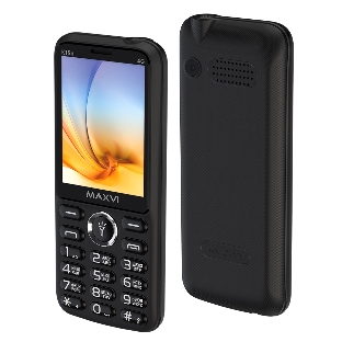 Мобильный телефон Maxvi K15n 4G черный