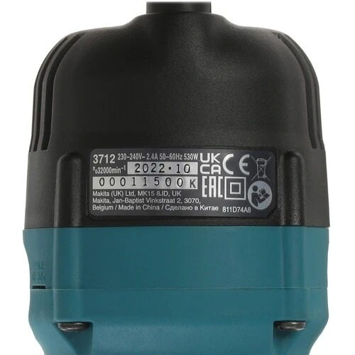 Фрезер Makita 3712 530Вт 32000об/мин макс.ход:42мм