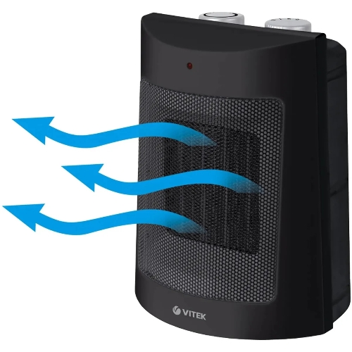 Тепловентилятор Vitek Midnight VT-2064 1800Вт черный