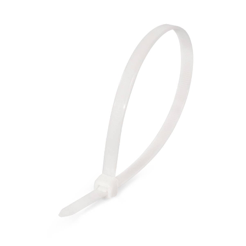 Нейлоновые стяжки Fortisflex КСС 8х500 белый 100 штук