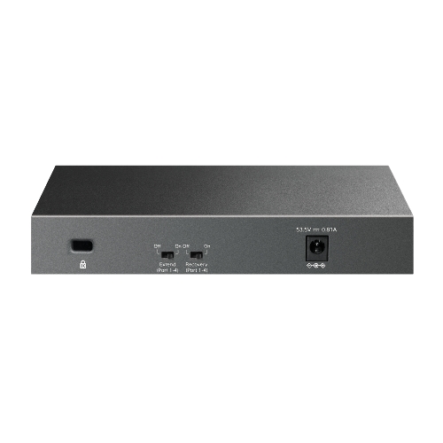 Коммутатор настольный TP-Link LS106LP с 6 портами 10/100 Мбит/с (4 порта PoE)