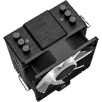 Кулер для процессора ID-COOLING SE-903-XT FRGb черный 92мм алюминий/медь 2200rpm 26db 4-pin 130W 123мм