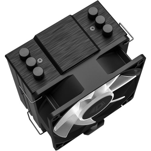 Кулер для процессора ID-COOLING SE-903-XT FRGb черный 92мм алюминий/медь 2200rpm 26db 4-pin 130W 123мм