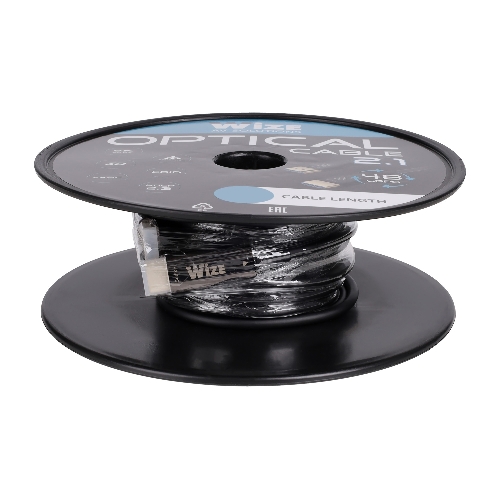 Кабель HDMI Wize AOC-8K-HM-HM-15M оптический, 15 м, 8K/60HZ 4:4:4, v.2.1, ARC, 19M/19M, HDCP 2.2, Ethernet, черный, коробка