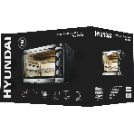 Мини-печь Hyundai MIO-HY091 20 л, 1380 Вт, черный