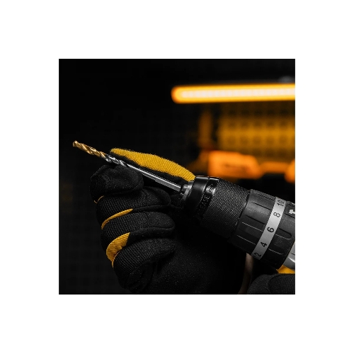 Сверло спиральное по металлу Denzel 5,5 x 93мм, Р6М5, Golden Tip