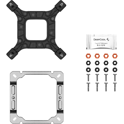 Кулер для процессора DEEPCOOL AK500S DIGITAL SE LGA20XX/1700/1200/115X/AM5/AM4 (12шт/кор, TDP 240W, PWM, Fan 120мм, 5 тепл. трубок, Copper Base, черный) RET (R-AK500S-BKADMN-GJD)