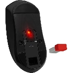 Мышь беспроводная/проводная Defender Hyperion GM-119 черный, 12000 dpi, радиоканал, Bluetooth, USB, кнопки - 6