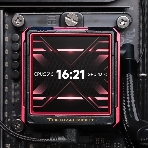 Водяное охлаждение для процессора Water Cooling System Thermalright Frozen Warframe 360 Ultra черный Argb (360мм, черный, ARGb/Fans: 3x120мм, 70.84CFM, 22.1dBA, 2000RPM/Pump height 60мм, 23dBA, 3000RPM, Rad thickness 27mm/S: 1200, 1700, 1851, 2011, 2066, 115X, AM5, AM4)