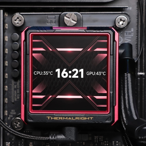 Водяное охлаждение для процессора Water Cooling System Thermalright Frozen Warframe 360 Ultra черный Argb (360мм, черный, ARGb/Fans: 3x120мм, 70.84CFM, 22.1dBA, 2000RPM/Pump height 60мм, 23dBA, 3000RPM, Rad thickness 27mm/S: 1200, 1700, 1851, 2011, 2066, 115X, AM5, AM4)